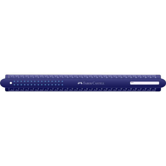 Линейка Faber-Castell Dots 30см ударопрочная с двойной шкалой