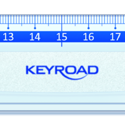 Линейка Keyroad "KR971609", Clear, Превосходная Видимость