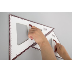 Teaching aids:compass,triangle30/60/90,triangle45/45/90,semi-circular,ruler