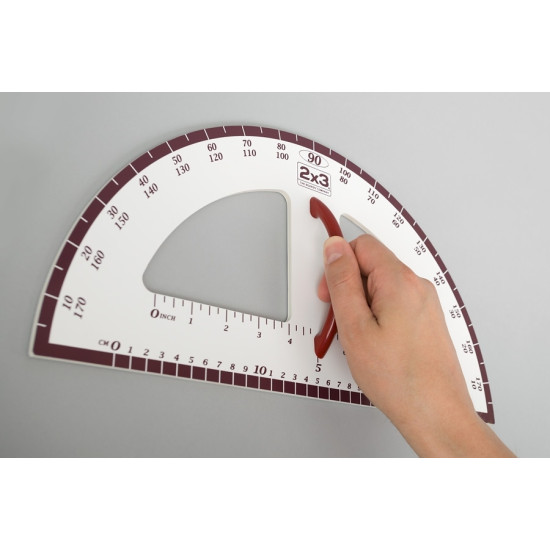 Teaching aids:compass,triangle30/60/90,triangle45/45/90,semi-circular,ruler