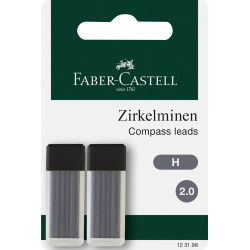 Стержни для циркуля Faber-Castell 2 мм H 2x6 шт
