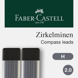 Стержни для циркуля Faber-Castell 2 мм H 2x6 шт