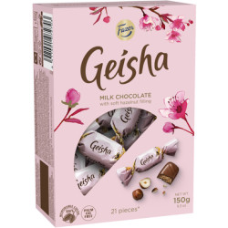 Шоколад Fazer "Geisha", Мягкая фундуковая начинка