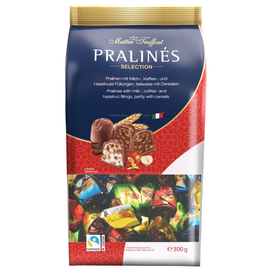 Шоколадные конфеты Beutel Maitre Truffout Pralines Mix, 300г