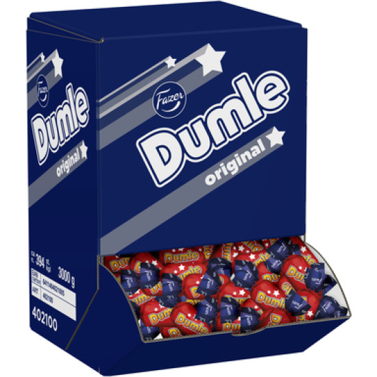 Конфеты FAZER "Dumle Original", Brown, Классический Ирис в Молочном Шоколаде