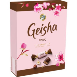Шоколад Fazer Geisha Темный с лещиной 150г