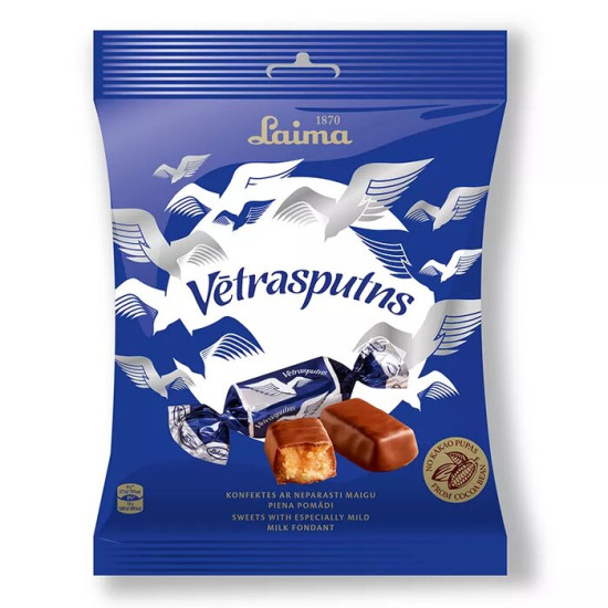 Двухъярусные конфеты Laima VĒTRASPUTNS ,160 g