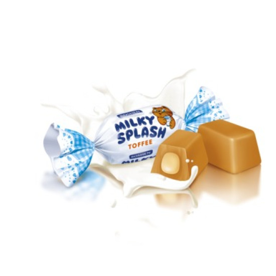 Конфеты ROSHEN Milky Splash сгущенка 1кг