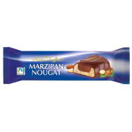 Marcipāna batoniņš Maître Truffout ar piena šokolādes glazūru un nugu, 75g