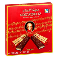Шоколадные палочки Maitre Truffout Mozart Темный 200г
