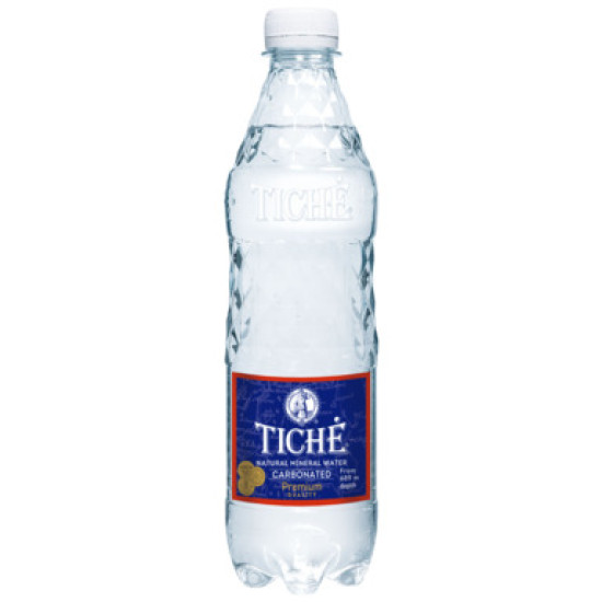 Минеральная вода Tiche "D", 0.5л, Натуральная газированная